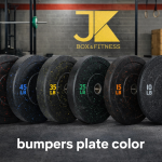 Set Bumper Plate 370 lb
