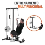 Máquina Jalón con Polea y Remo