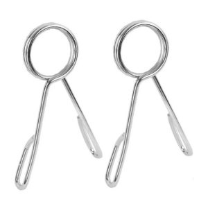 Collarín tipo resorte para barra olimpica